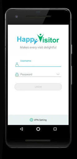 Android application Happy Visitor - KG screenshort
