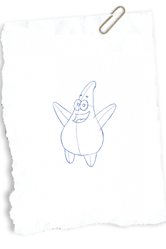 How to Draw Sponge Patrick