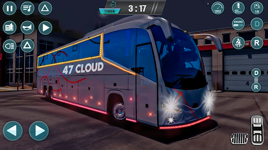 اليورو حافلة مدرسية ألعاب 3D