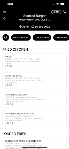 Stacked Burgers and Desserts Screen 2