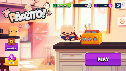 Screenshot of Paozito
