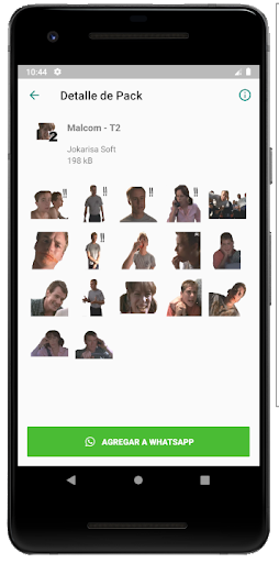 Stickers de Malcom Screen 3