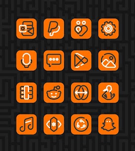 Linios Orange Icon Pack APK v1.0 [Paid] For Android 3