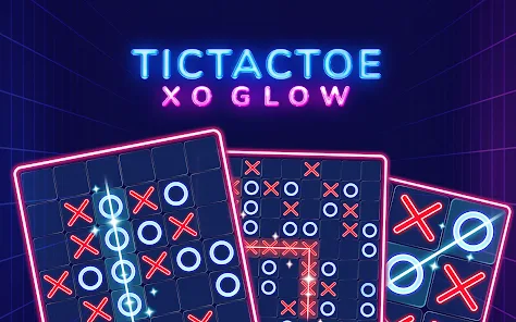 Tic Tac Toe - XOXO Glow Games on the App Store