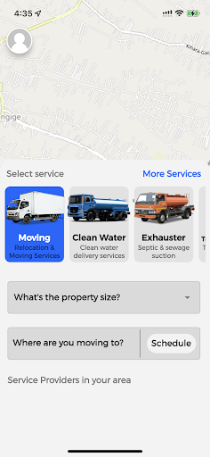 PickApp - Ask for Transport Screen 2