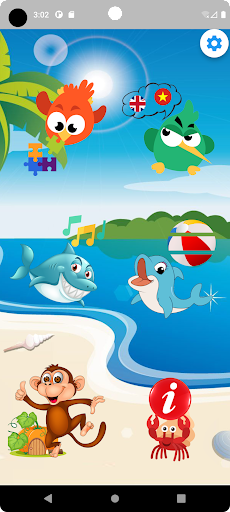 Android application Thế Giới Động Vật Cho Bé screenshort