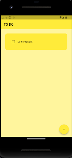 Codech Todo App Screen 2