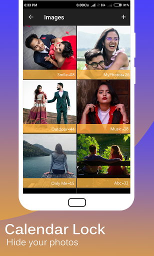 Calendar Lock - Photo vault Screen 3