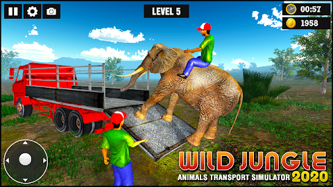 Jungle Animal Transport Simulaのおすすめ画像1