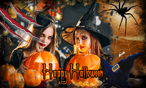 Halloween Photo Frame Editor Screen 3