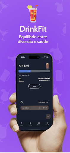 Drink Fit Calorias nas Bebidas