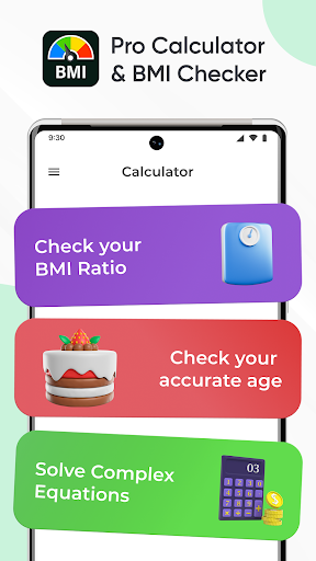 Android application BMI Calculator - Stay Fit screenshort