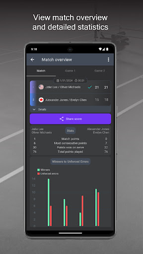 Badminton Scorer Screenshot 3 - AppWisp.com