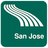 San Jose Map offline icon