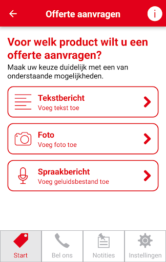 Royal Brinkman bestel-app Screen 2