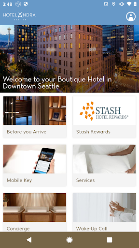 Android application Hotel Andra screenshort