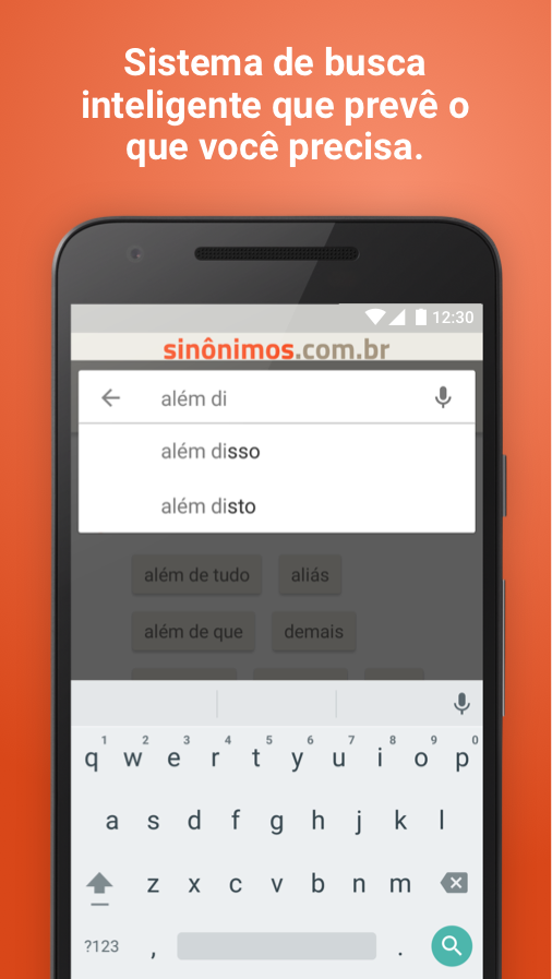 Android application Dicionário Sinônimos Offline screenshort