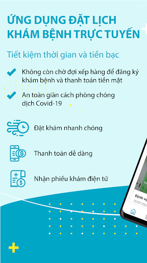 Android application Bệnh viện Da Liễu TPHCM screenshort