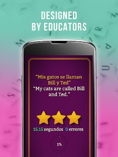 Learn Spanish Frase Game Screenshot