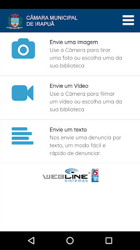 Câmara Municipal de Irapuã Screen 2