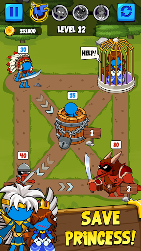 Android application Stick Army Battle screenshort