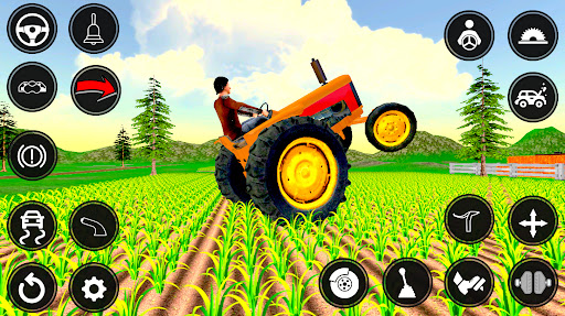 Android application Real Tractor farming simulator screenshort
