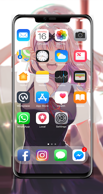 Screenshot 5 Fujiwara Chika HD Wallpaper android