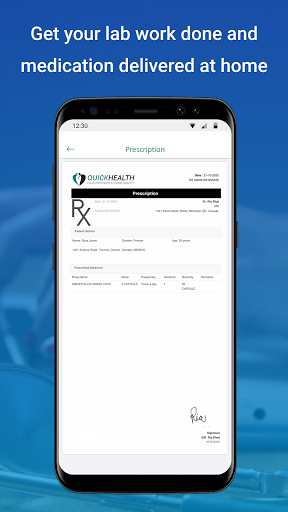 Quickhealth Doctors Screen 3