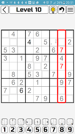 Game screenshot Sudoku X hack