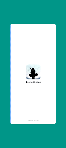 Android application Anime Quotes screenshort