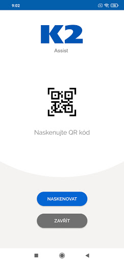 Android application K2 Assist screenshort