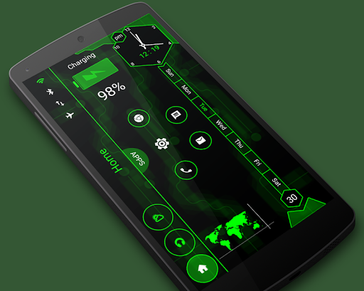 Screenshot of Strip Hi-tech Launcher