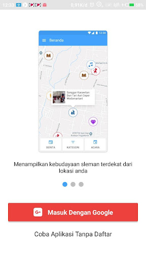 E-SIKS (Kebudayaan) Sleman Mob Screen 2
