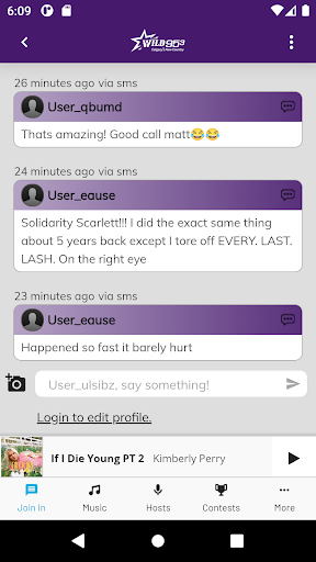 Android application WILD 953 screenshort