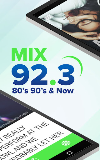 Screenshot of Mix 92.3