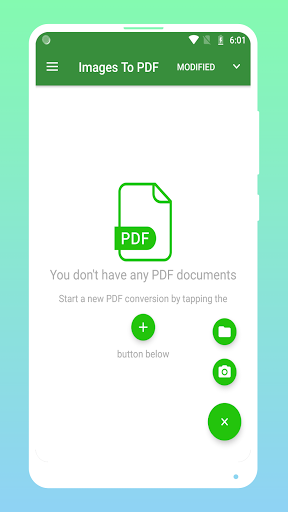 Image to PDF Converter Screen 2