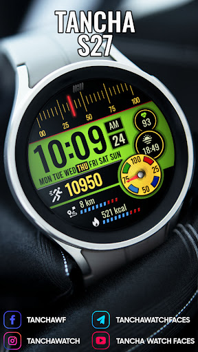 Tancha S27 Digital Watch Face