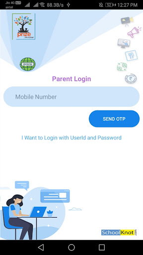Android application PRIZE HIGH SCHOOL- YAPRAL screenshort