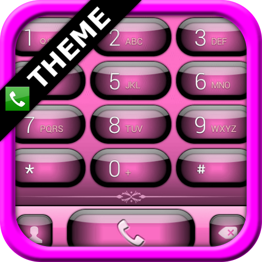 exDialer Jelly Pink Theme
