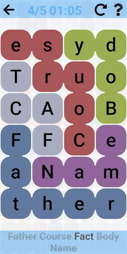 Snaking Word Search Puzzles  screenshots 1