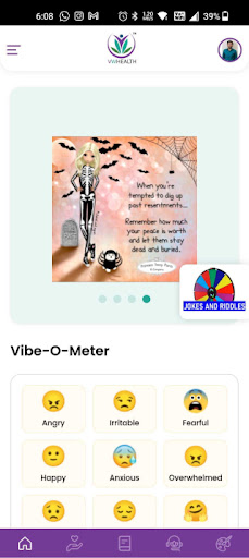 Android application VWHealth screenshort