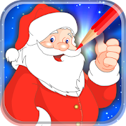 Santa Claus Coloring Book  Icon