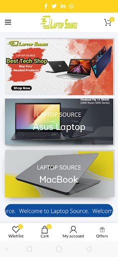 Android application Laptop Source BD screenshort