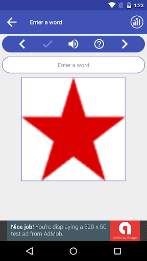 Android application Learn Norwegian screenshort