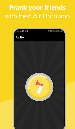 Android application Air Horn screenshort