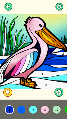 Bird Book Coloring: Painting B - Screenshot 1