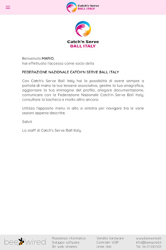 Catchn Serve Ball Italy