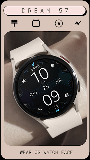 Dream 57 Futuristic Watch Face Screen 2
