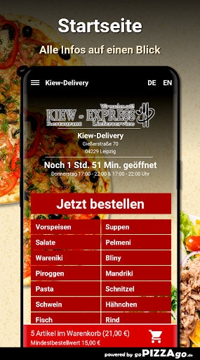 Kiew-Delivery Leipzig Screen 2