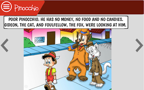 Kinderbooks-Pinocchio (Red boo